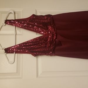 Sequin Top Dress